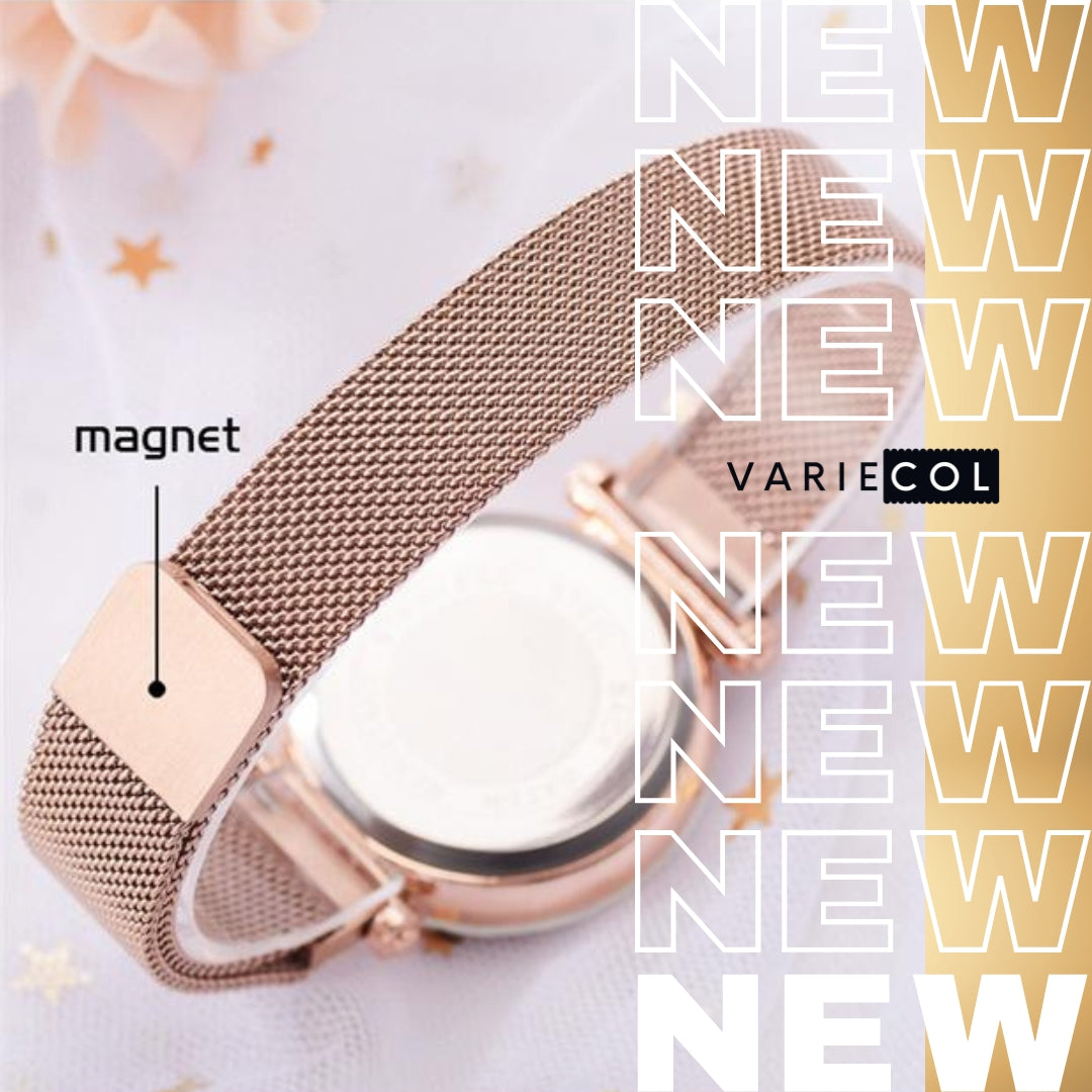 ¡Exclusivo Reloj Cuarzo de LUJO! Para Dama