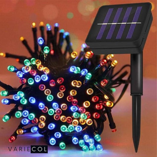 CAMBIA TU NAVIDAD CON NUEVAS LUCES LED SOLARES EXTERIORES 200 BOMBILLOS