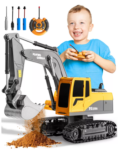 Retroexcavadora Control Remoto Giro 360°