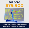 Escribe. Ilumina. Sorprende. - TABLERO LED