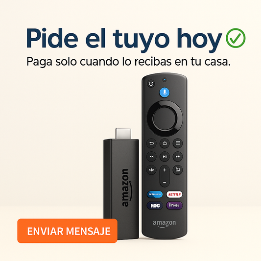 Convierte tu TV normal en Smart en 1 minuto - FIRE TV STICK.