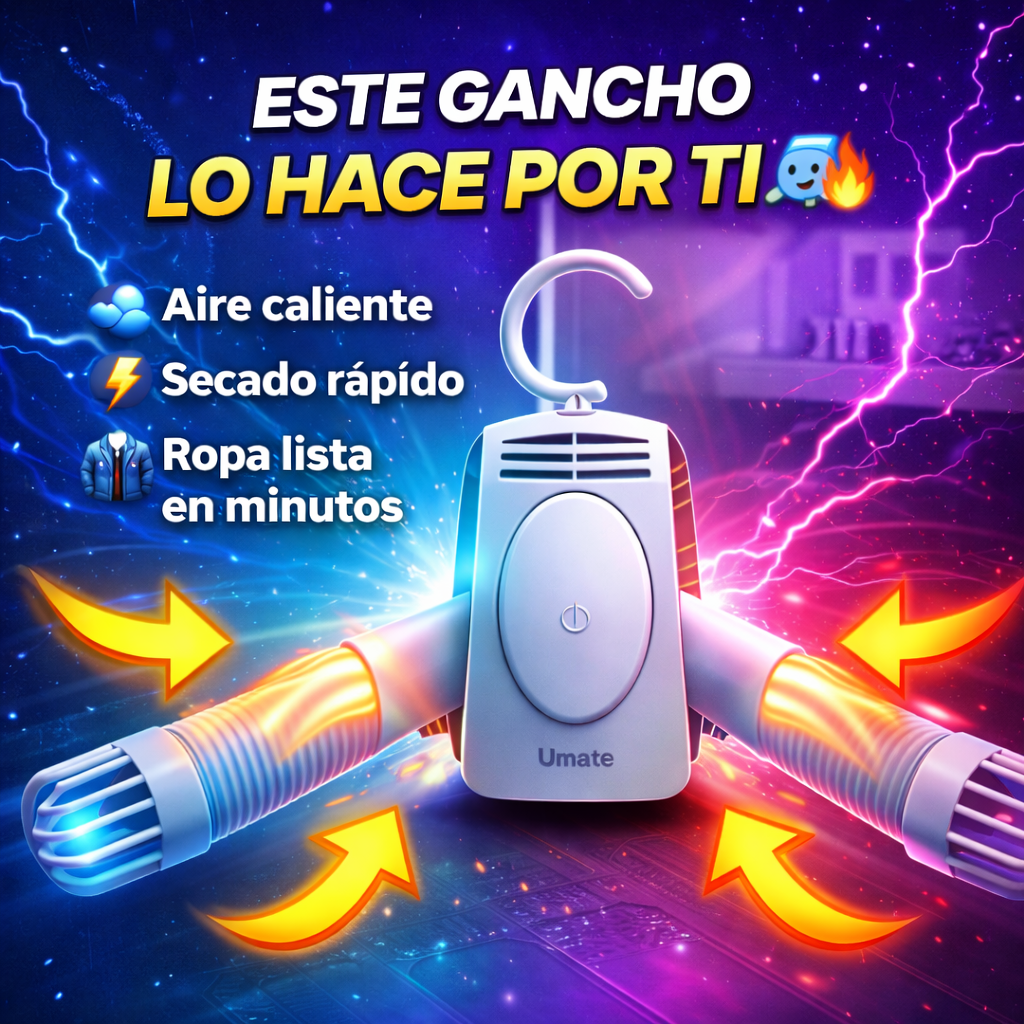 Mini Tendedero Secado Rápido Multifuncional