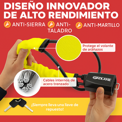 Cinturón Bloqueador Antirrobo para Automóviles