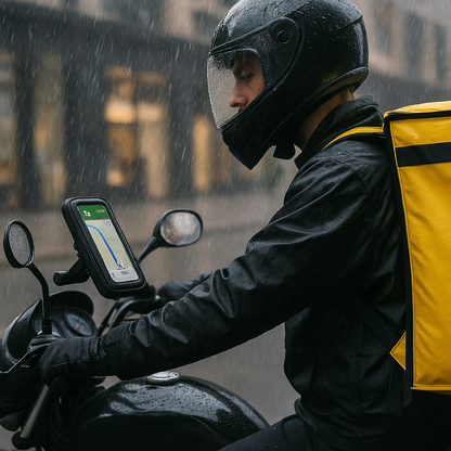 Soporte estuche impermeable para celular