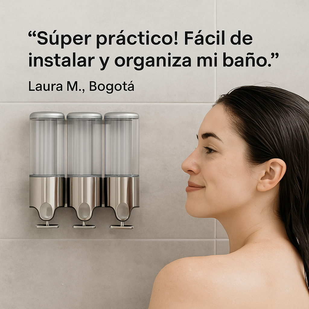 El dispensador que todos están comprando - DISPENSADOR SHAMPOO