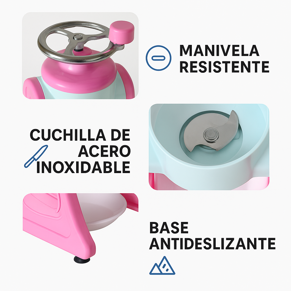 Tu Máquina Perfecta para Hielo Triturado -  MAQUINA TRITURADORA DE HIELO