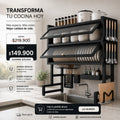 Escurridor Platos Cocina Con Gabinete Doble