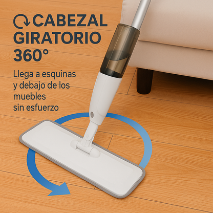 Transforma tu manera de limpiar. - TRAPEADOR CON SPRAY