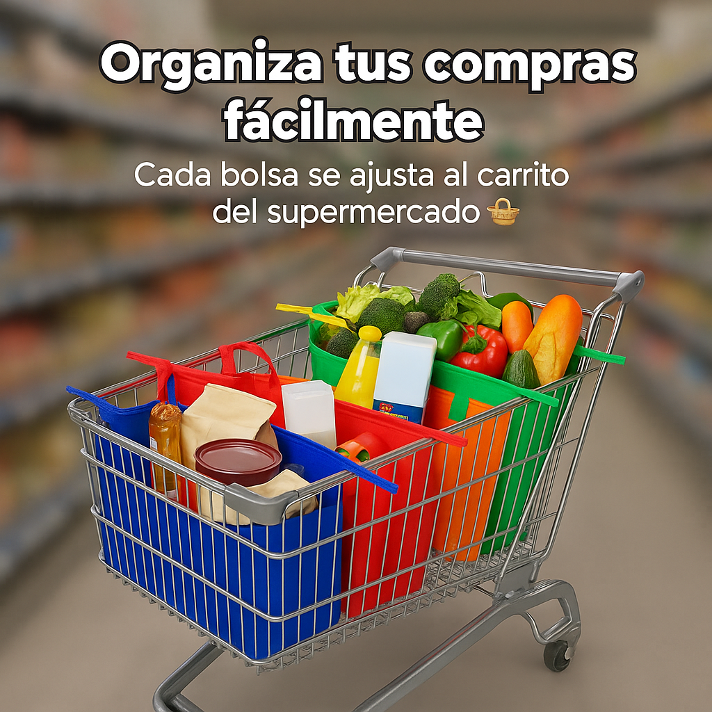 Más orden, menos bolsas - BOLSAS REUTILIZABLES