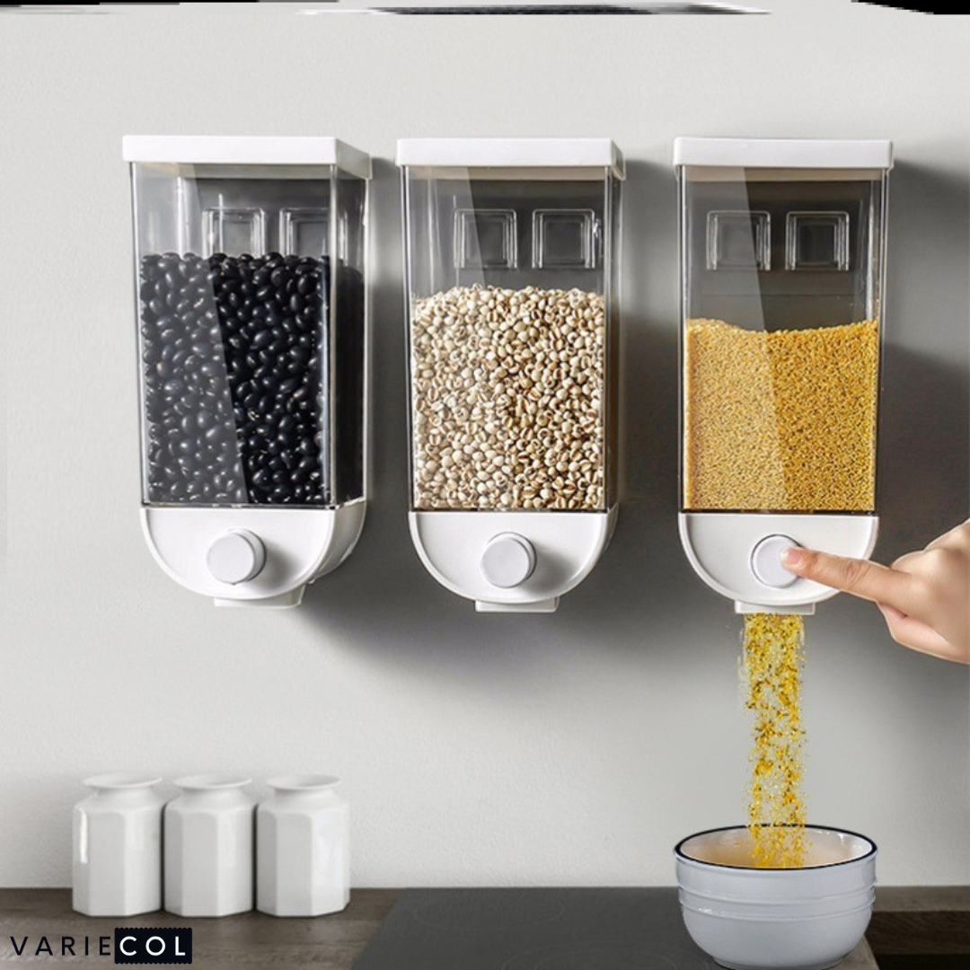 DALE UN MEJOR ORDEN A TUS COMIDAS - DISPENSADOR DE GRANOS