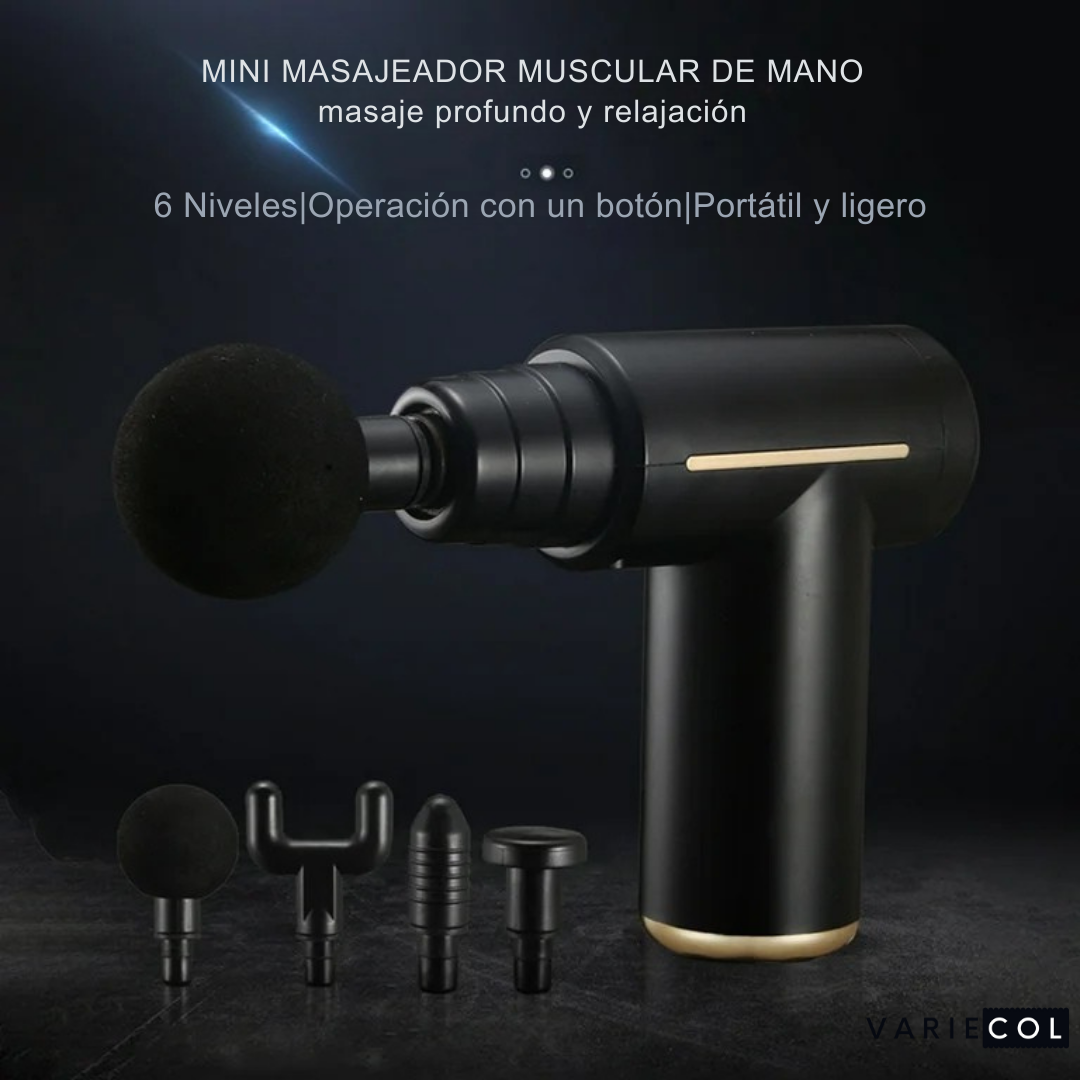 RELAJA TUS MUSCULOS CON LA INCREIBLE PISTOLA MASAJEADORA