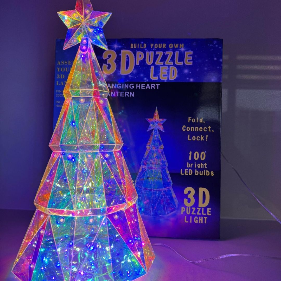 Dile Adiós A Lo Tradicional, Da La Bienvenida Al Brillo Holográfico - ARBOL PUZZLE.